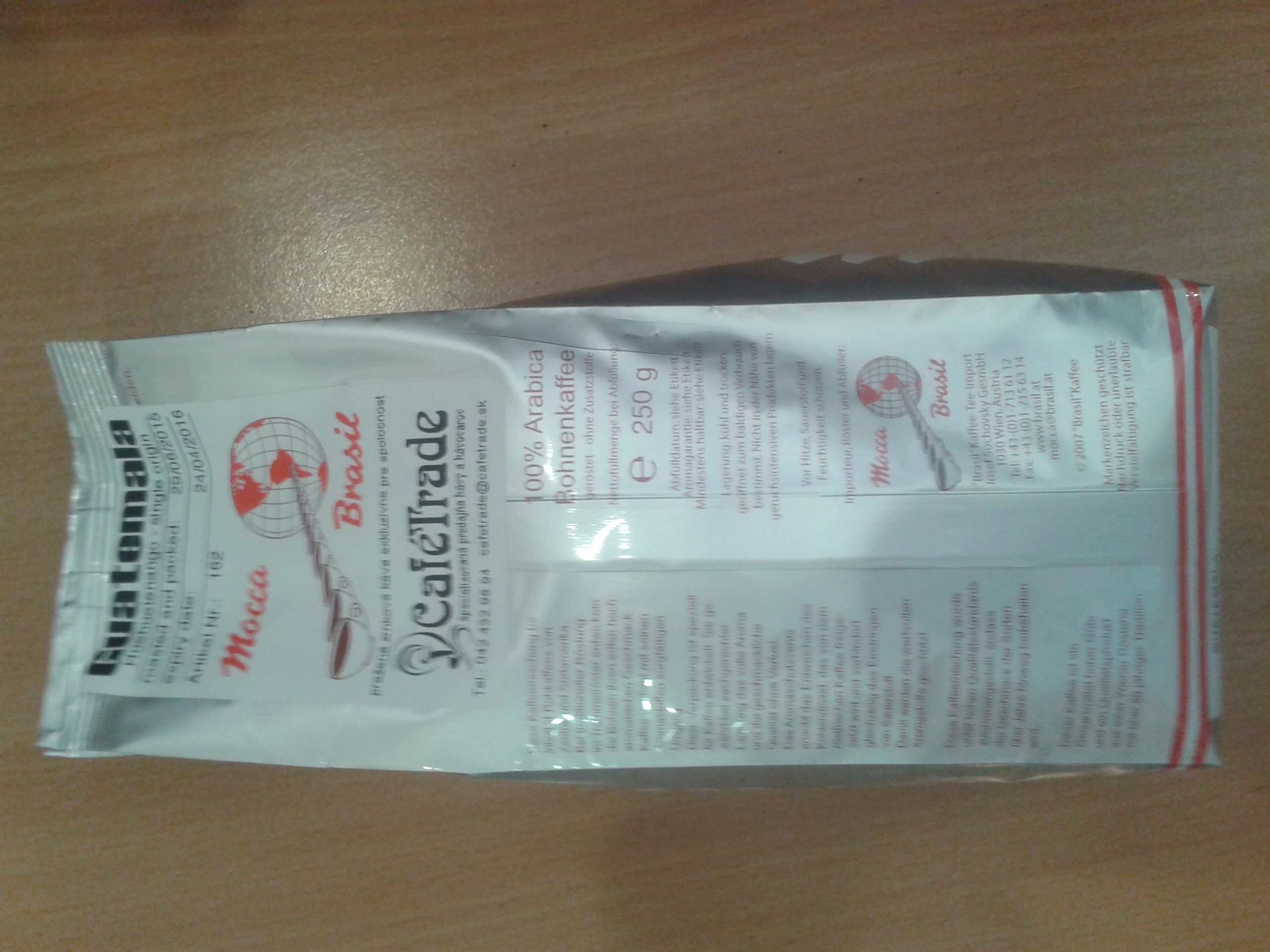 Mletá káva Mocca Brasil Papua NeuGuinea - Image 2